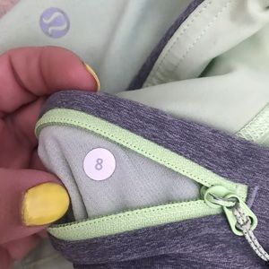 Lululemon size 8 shorts green